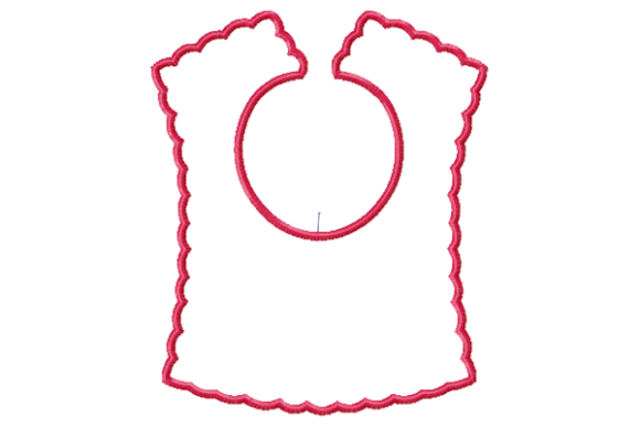 Baby Bib Embroidery Design