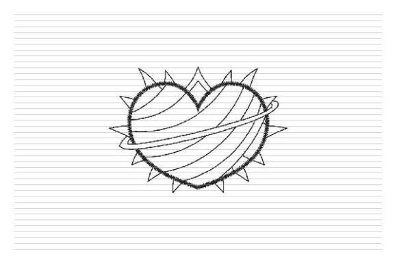 Heart Spiked Embroidery Review